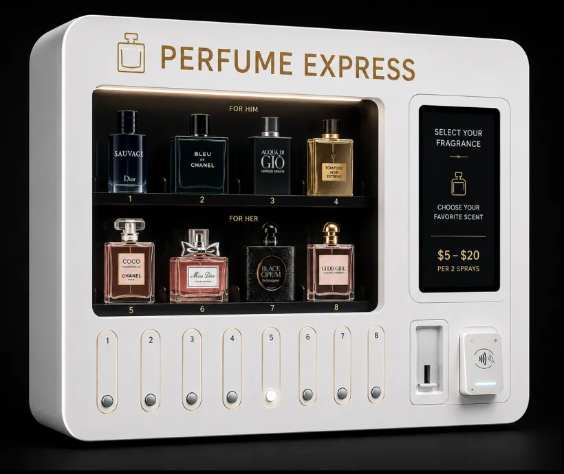 Perfumes Vending Solutions